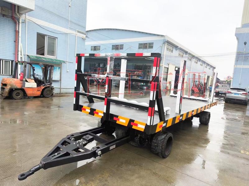30T重型九州登录官网_九州（中国） 带活动插装立柱工具拖车