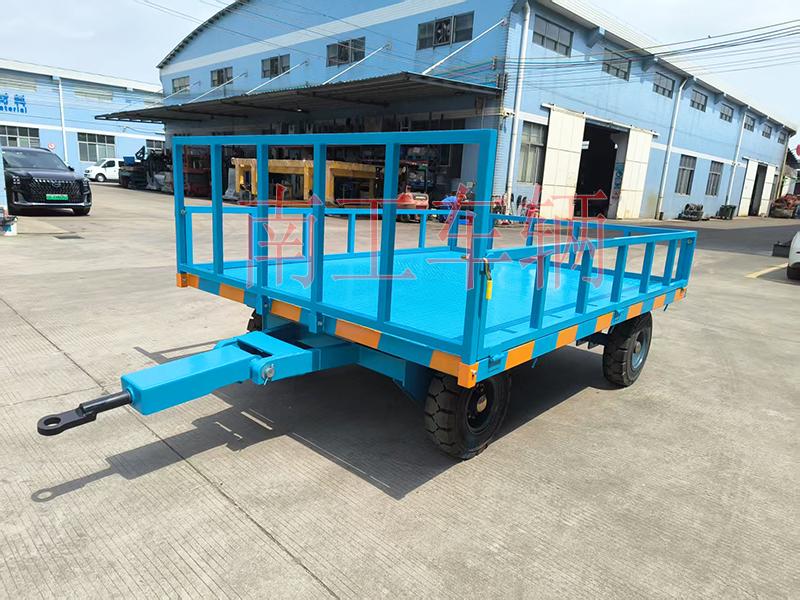 5吨下翻式护栏九州登录官网_九州（中国） 牵引全挂工具拖车