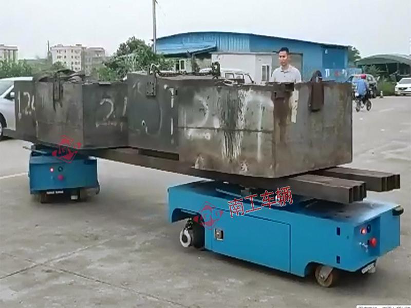 Electric remote control mold transfer tool trailer